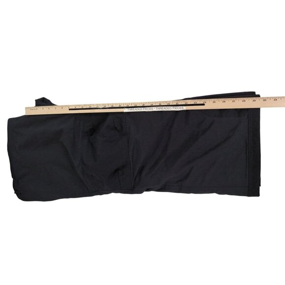 Lands End Snow Pants Womens 1X Black Waterproof Insulated Outdoor Ski Chore - Picture 14 of 16